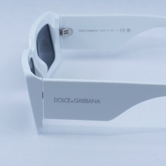🕶️ New Dolce & Gabbana DG4416 303487 Sunglasses -White Frame, Dark Grey Lenses - Picture 5 of 11